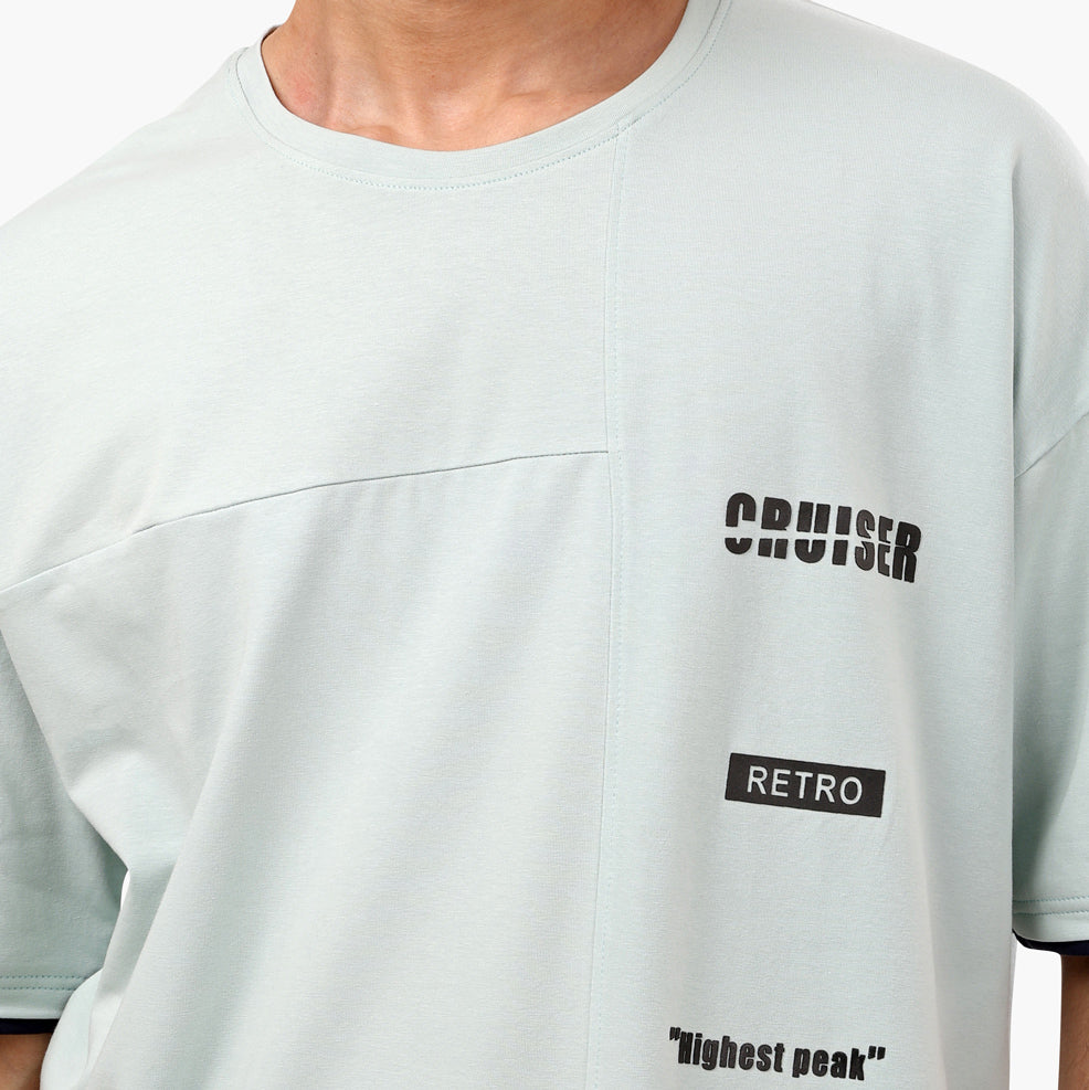 summer-Tshirt-men-printed-mint-green