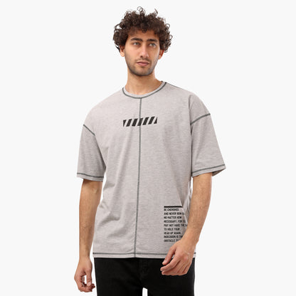 Summer-Tshirt-men-printed-gray